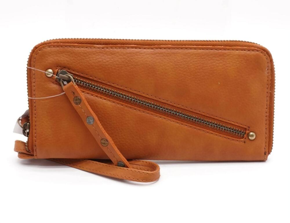 Free People Vegan Leather Wallet Wristlet